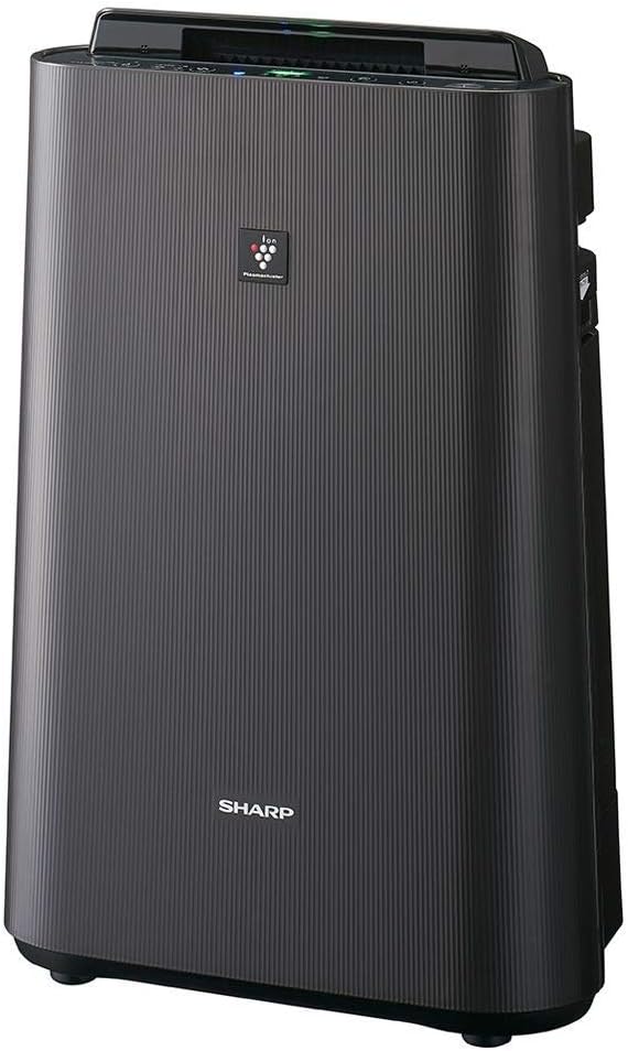 シャープ プラズマクラスター空気清浄機 KC-J50C-H 薄型デザイン 23畳対応 加湿500mL グレー