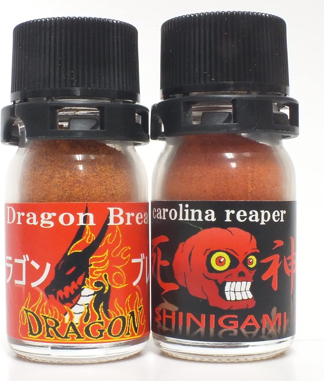 超上級者向け激辛スパイスセット｜ドラゴンブレス＆キャロライナリーパー 5g×2本
