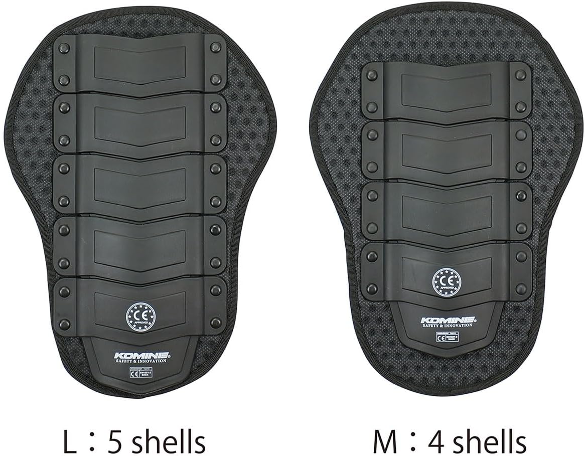 バイク用CEバックインナープロテクター ブラック M SK-679