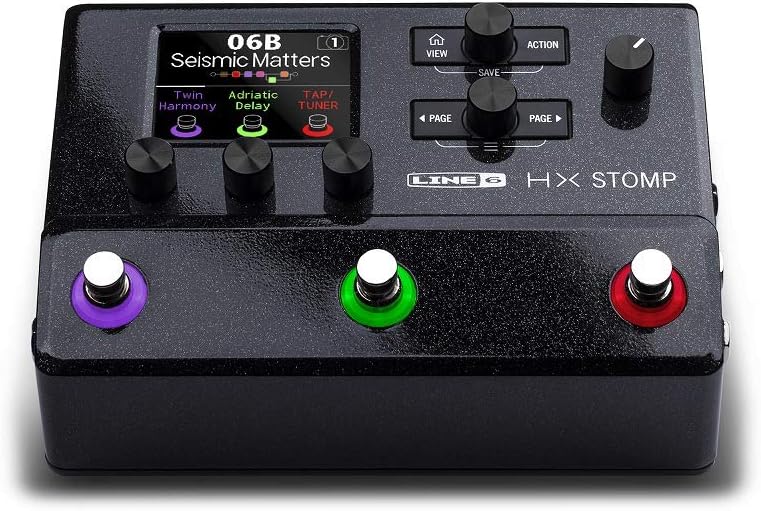 プロフェッショナルギター用マルチエフェクター HX Stomp - 300種エフェクト＆アンプモデル、超コンパクトデザイン