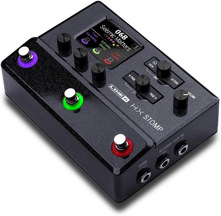 プロフェッショナルギター用マルチエフェクター HX Stomp - 300種エフェクト＆アンプモデル、超コンパクトデザイン