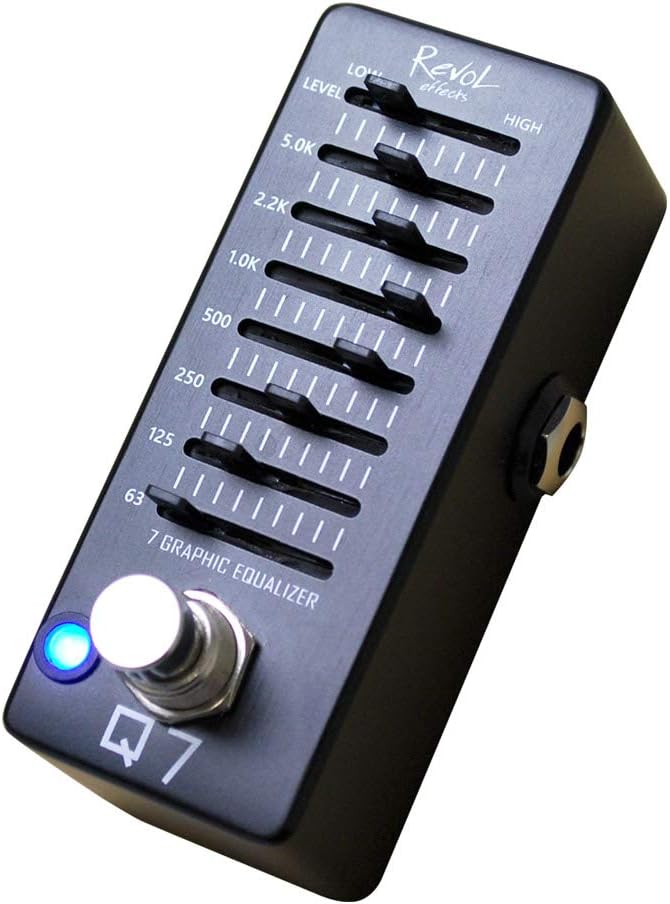 7バンドグラフィックイコライザー RevoL effects Q7 EEQ-01