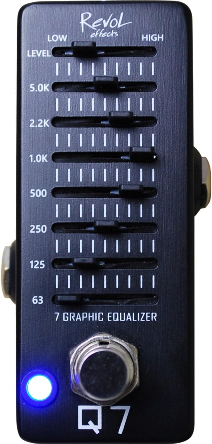 7バンドグラフィックイコライザー RevoL effects Q7 EEQ-01