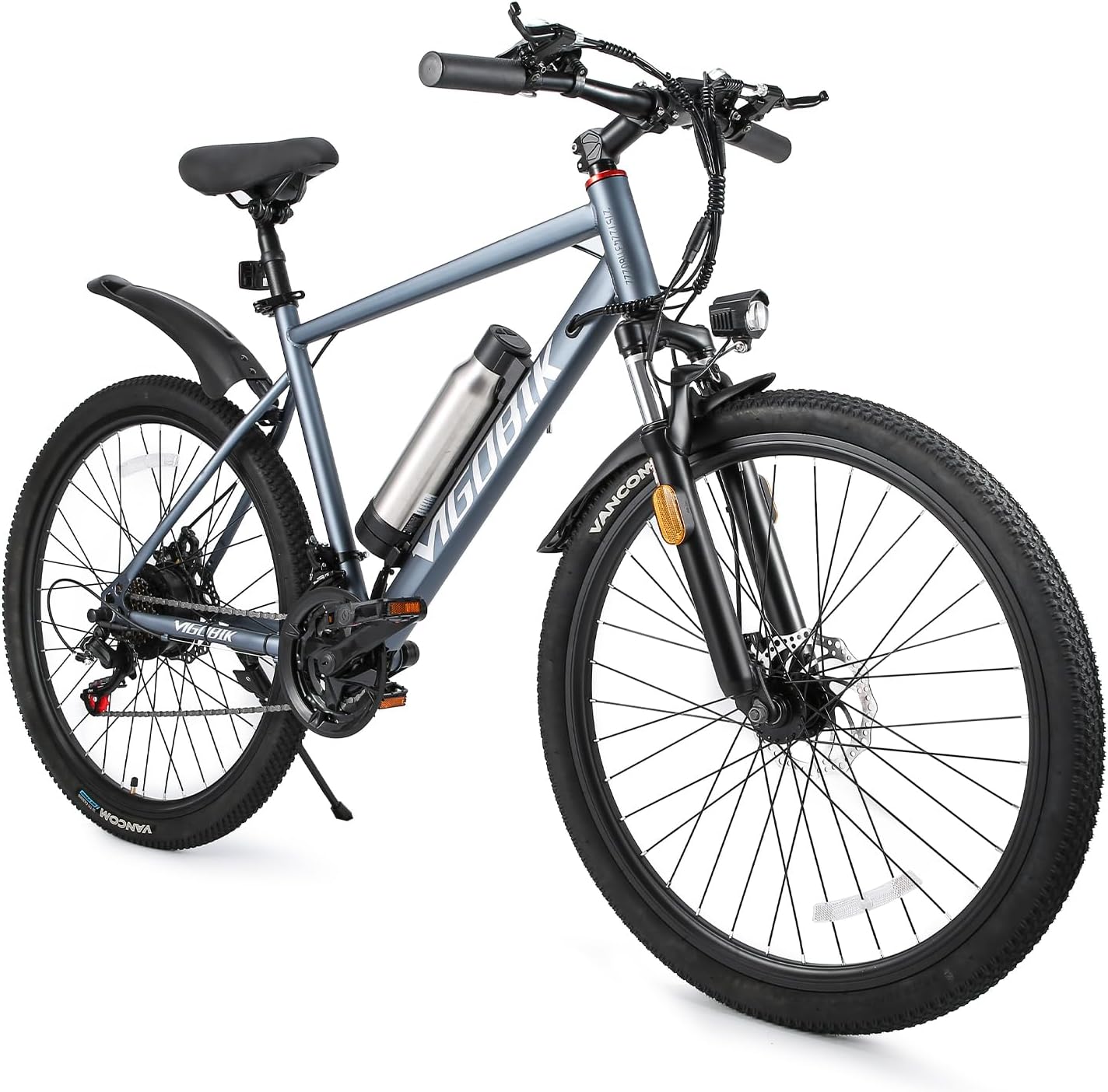 電動アシストマウンテンバイク 26インチ 350W・最大航続距離100km・7段変速・IP56防水・軽量フレーム