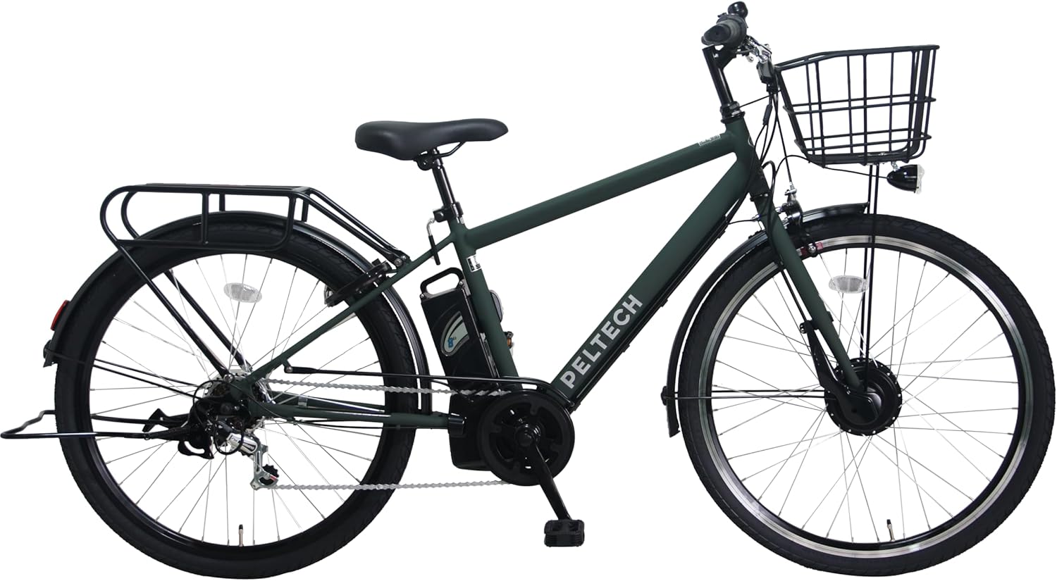 【27.5インチ電動アシスト自転車 フル装備 PELTECH TDA-207Z plus＋】