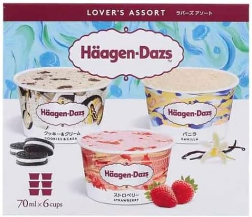 ハーゲンダッツ ラバーズアソート 70ml×6個セット