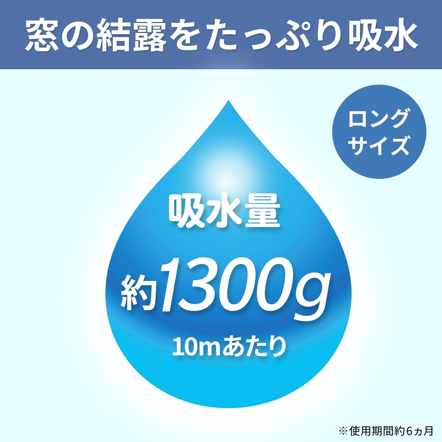 結露防止 吸水テープ ブロンズ 幅3cm×長さ10m 1巻入