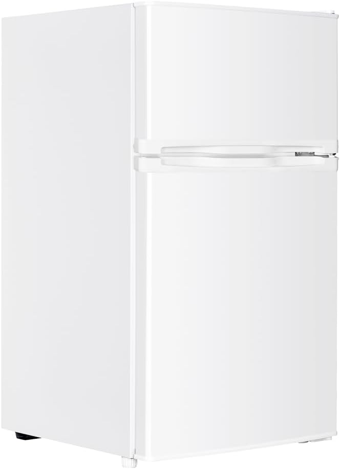 新生活に最適なMAXZEN 85L 小型2ドア冷蔵庫 ホワイト コンパクト
