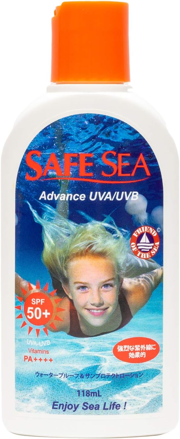 SAFESEA 日焼け止め SPF50+ ウォータープルーフ 118ml