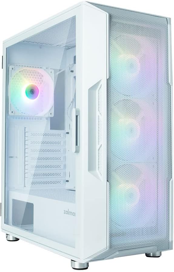 ZALMAN i3 NEO WHITE フロントメッシュ ミドルタワーPCケース