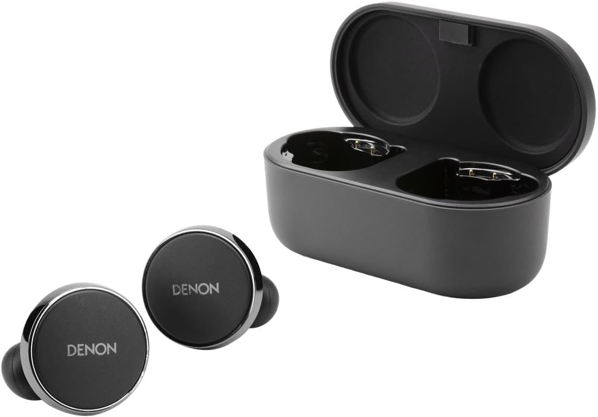 ワイヤレスイヤホン Bluetooth Denon AH-C15PL ブラック - パーソナライズ機能・アダプティブノイズキャンセリング・IPX4防滴