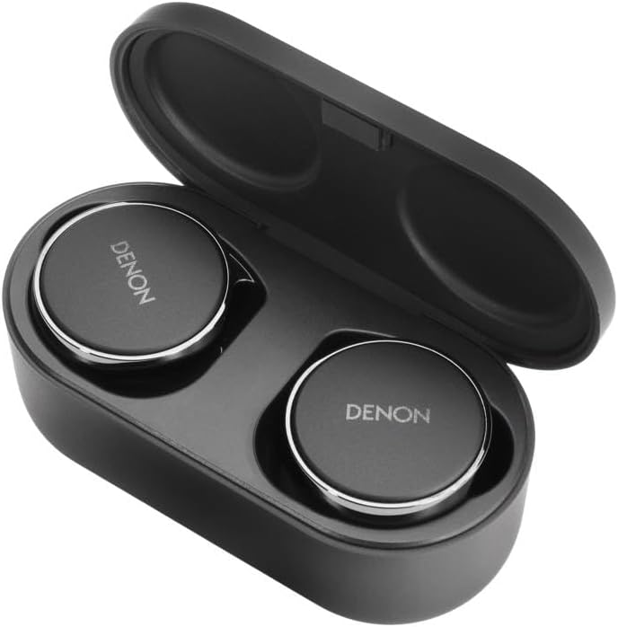 ワイヤレスイヤホン Bluetooth Denon AH-C15PL ブラック - パーソナライズ機能・アダプティブノイズキャンセリング・IPX4防滴