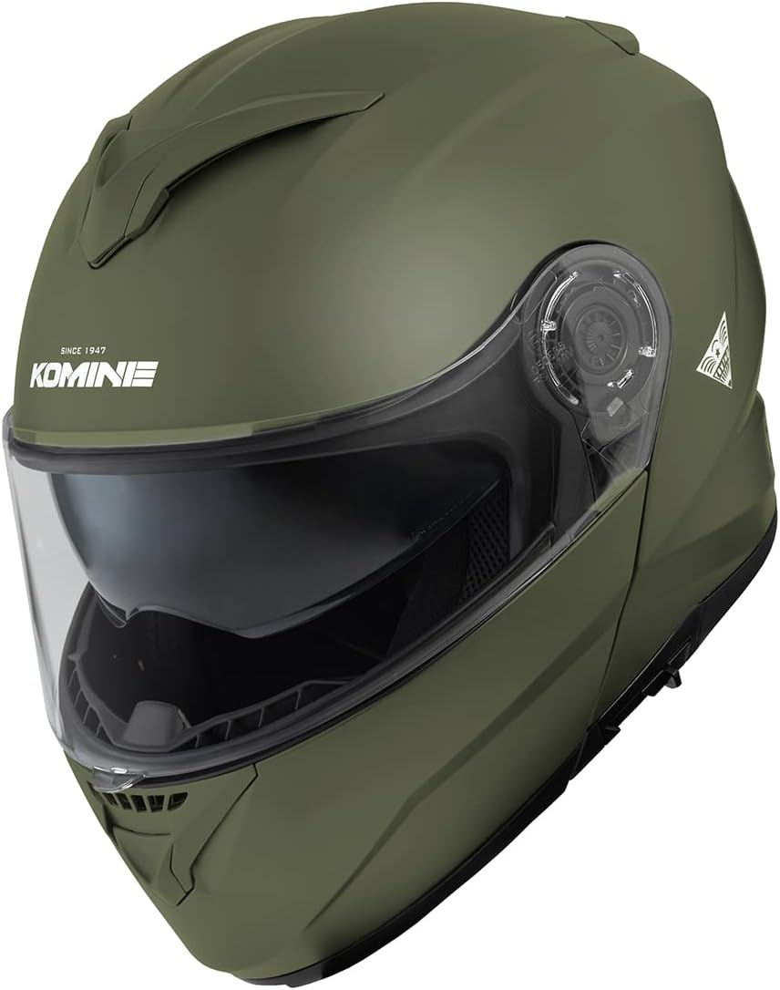 バイク用システムヘルメット KOMINE HK-171 オリーブ XL