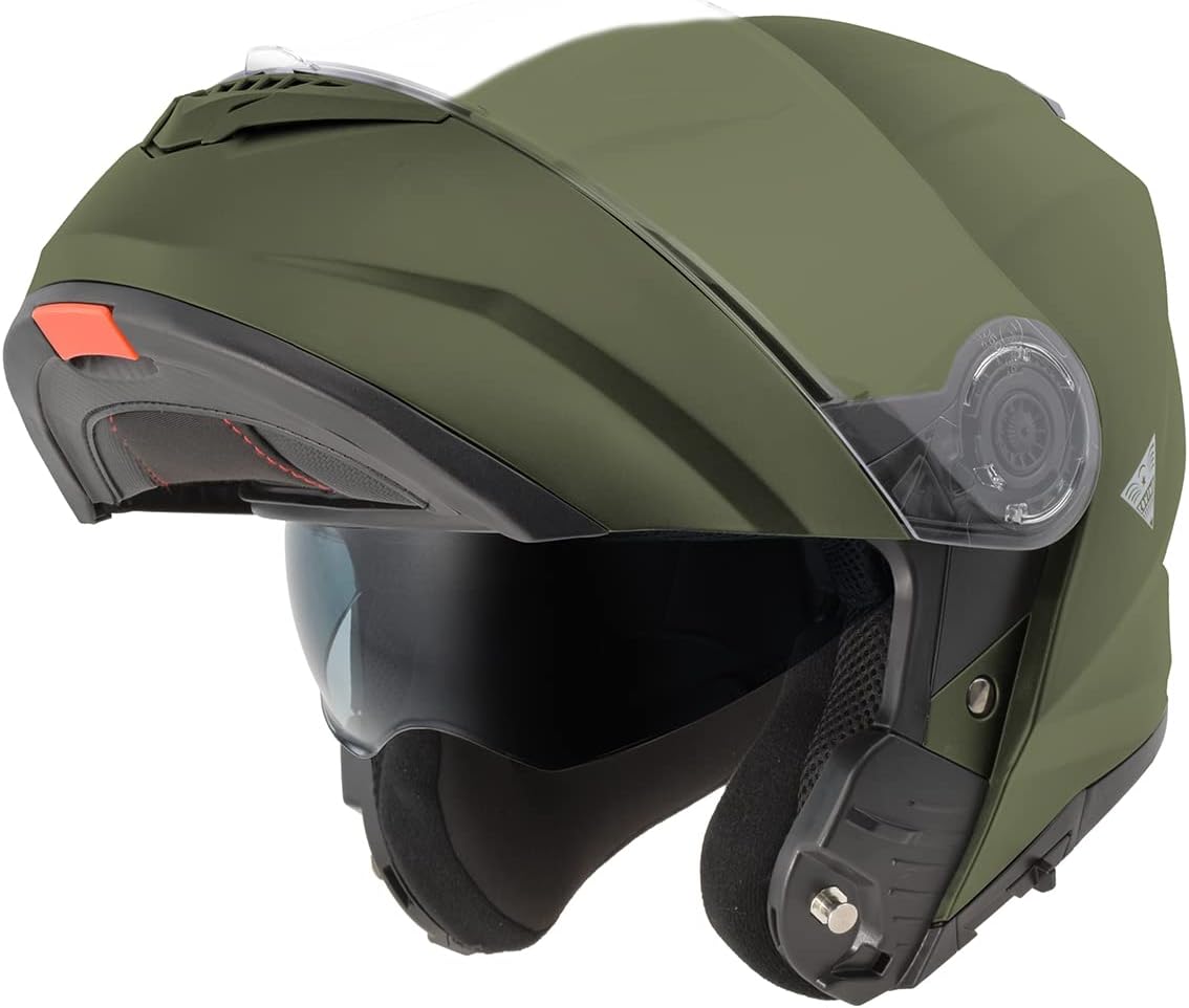 バイク用システムヘルメット KOMINE HK-171 オリーブ XL