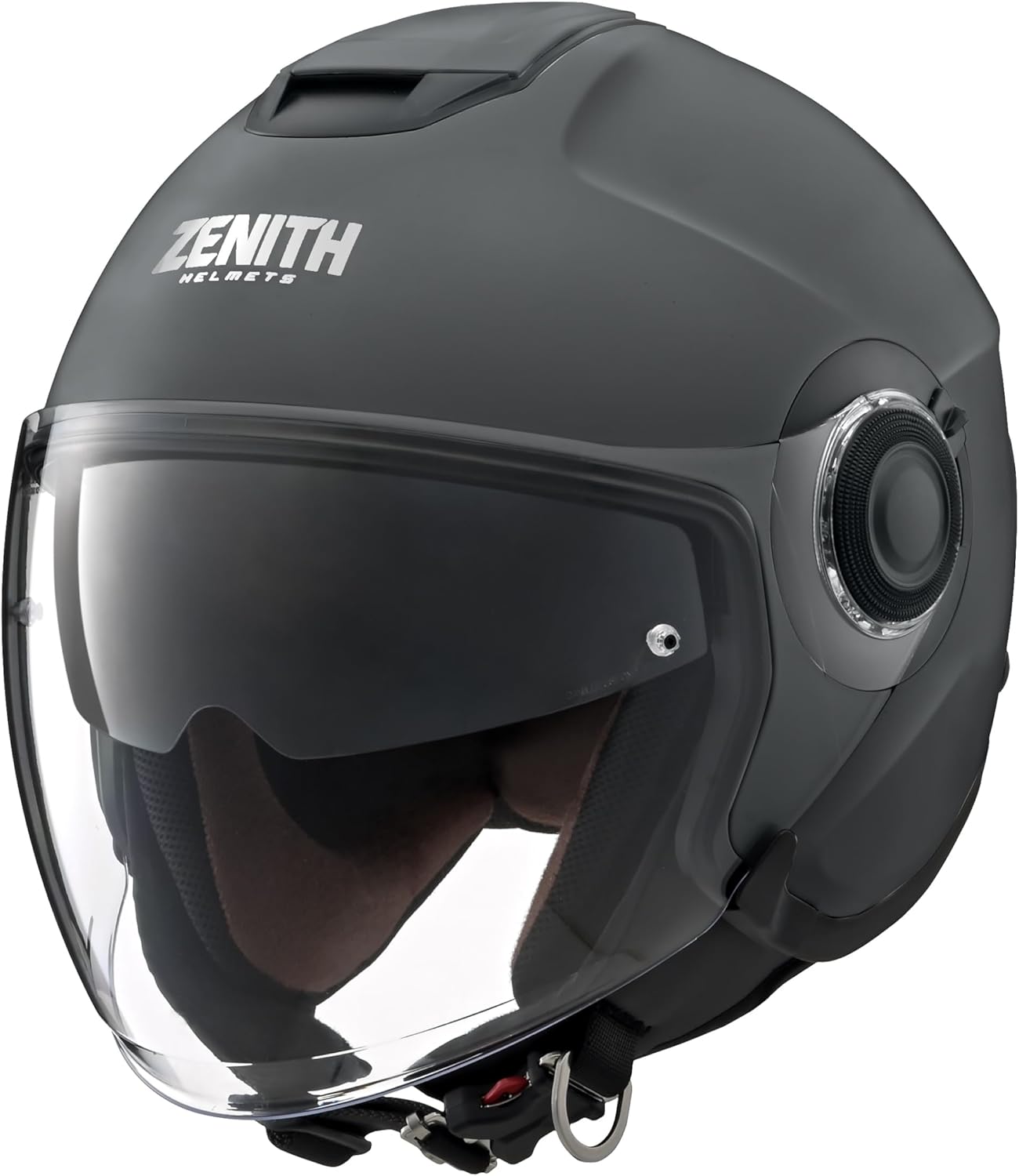 オープンジェットバイクヘルメット YJ-22IIZENITH セミブラック Lサイズ