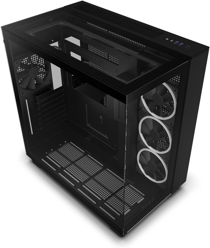 NZXT H9 Elite 強化ガラスミドルタワーPCケース ブラック