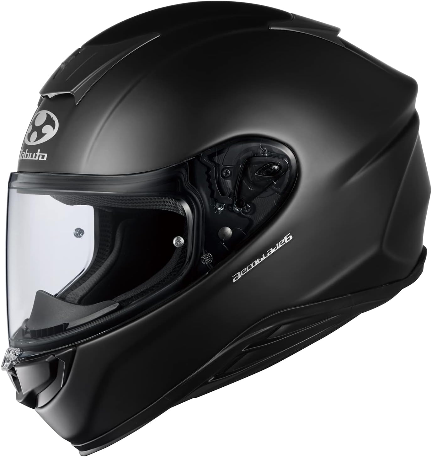 バイクヘルメット フルフェイス AEROBLADE6 フラットブラック (サイズ:L)