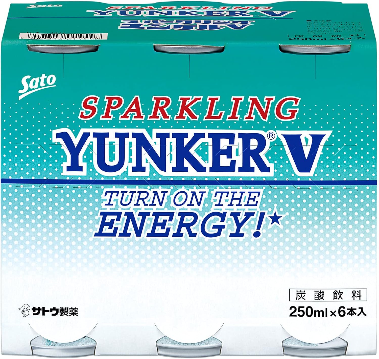 佐藤製薬 ユンケルスパークリングV 250ml×6本