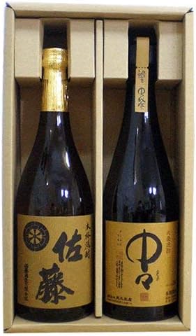 還暦祝い厳選麦焼酎飲み比べセット 720ml×2本【佐藤・中々】