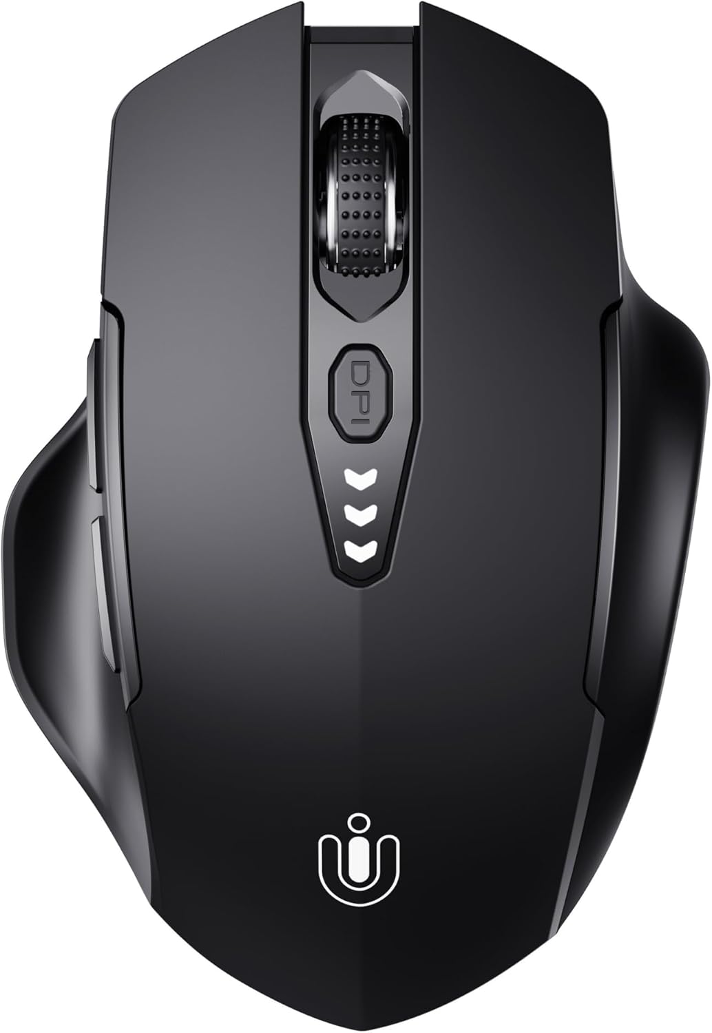 マルチデバイス対応 Bluetooth ワイヤレスエルゴノミクスマウス(ブラック)