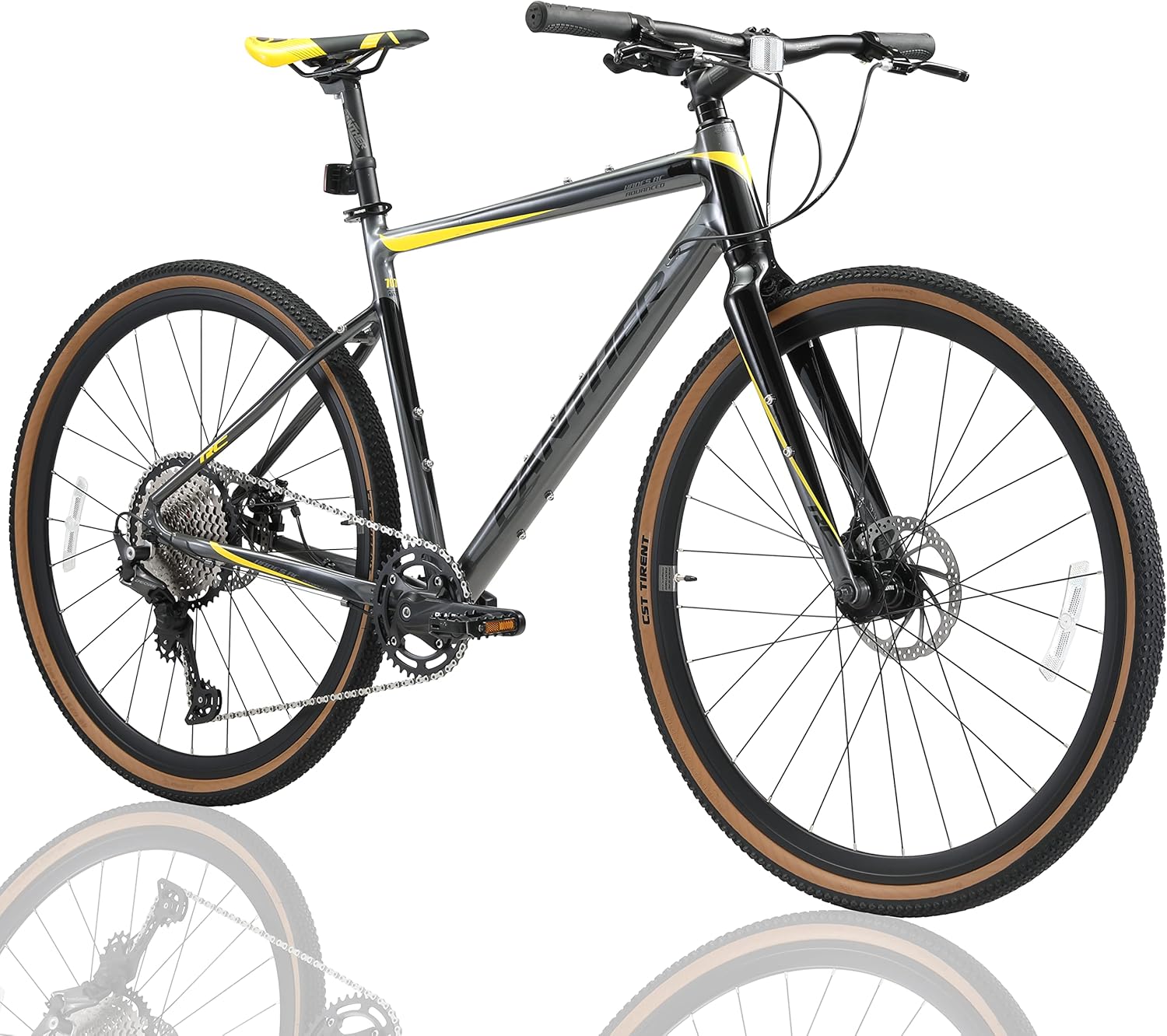HADESシリーズ 超軽量オールアルミフレーム シクロクロスバイク 12速 SHIMANO DEORE 40Cグラベルタイヤ