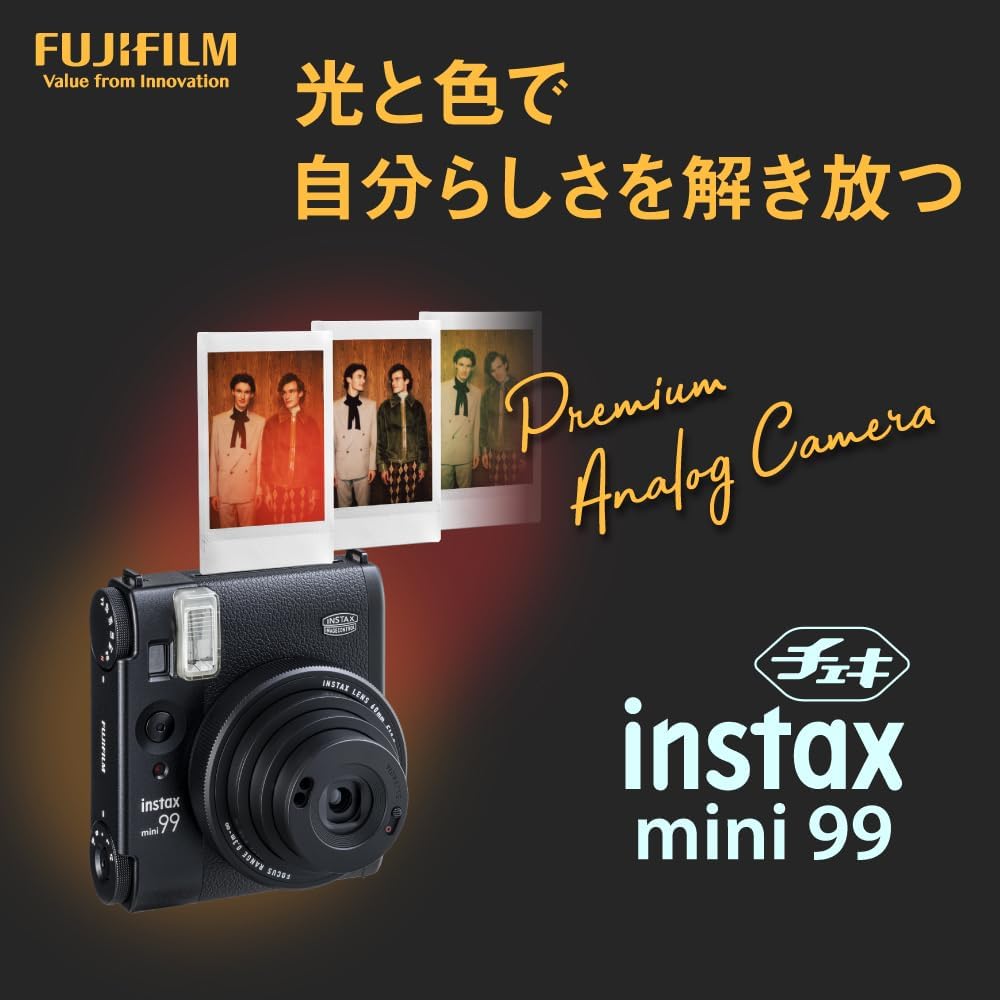 チェキ インスタントカメラ instax mini 99 ブラック