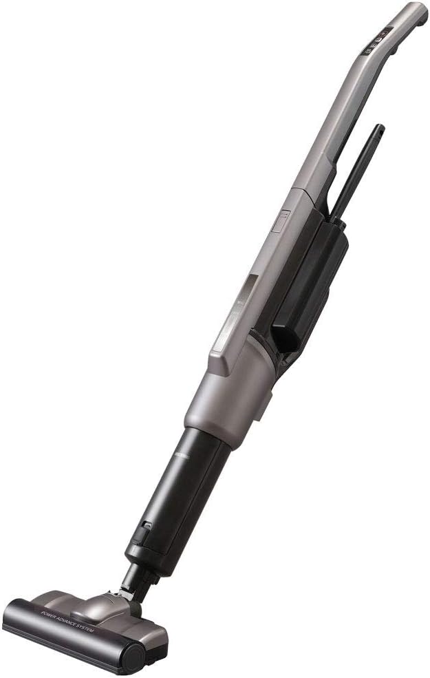 コードレススティック掃除機 アイリスオーヤマ i10 2WAY 自立構造 強力吸引 メタリックブラウン