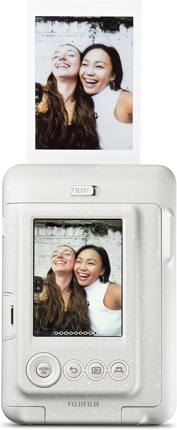 チェキ インスタントカメラ＆スマホプリンター instax mini LiPlay ホワイト