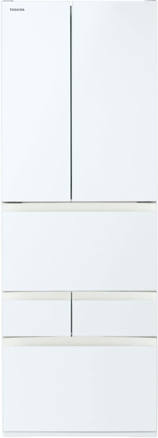 509Lフレンチドア冷蔵庫 幅65cm グランホワイト GR-W510FH(EW)