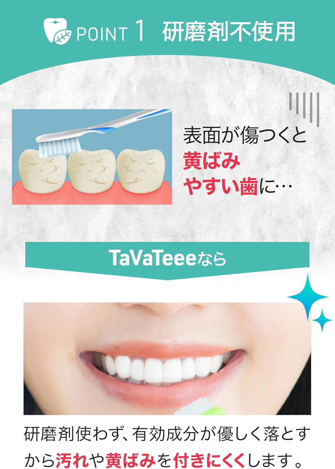 ホワイトニング歯磨き粉【研磨剤不使用・医薬部外品・公式ガイドブック付き】