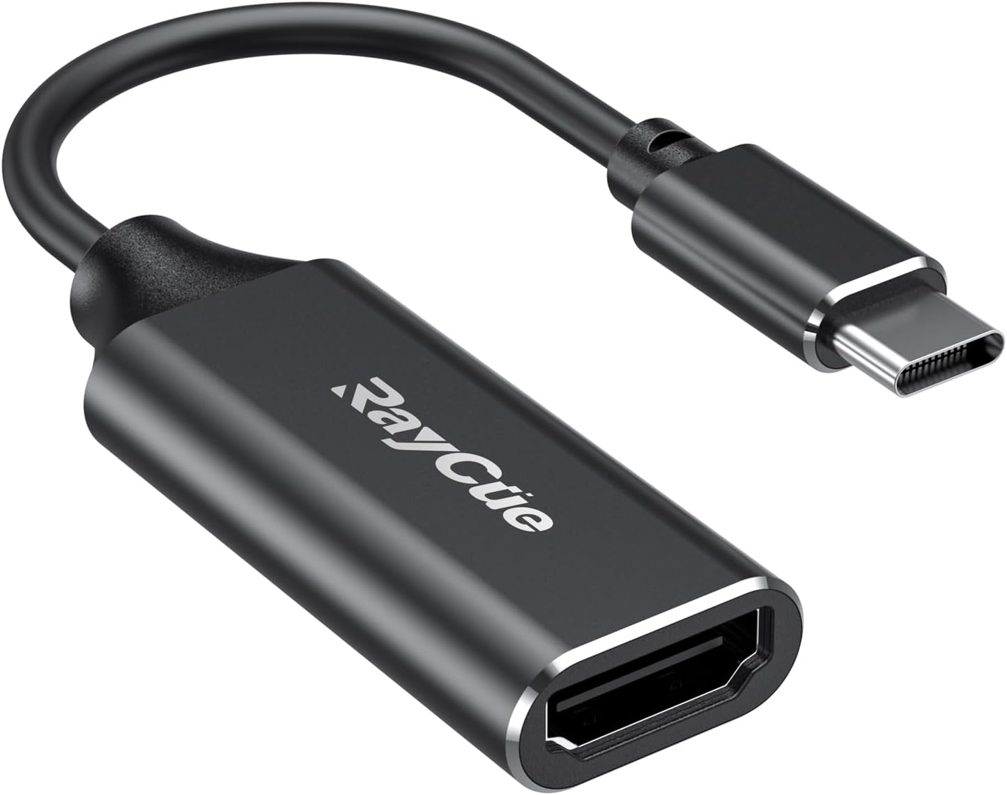 USB C HDMI 変換アダプター 4K対応 タイプC HDMIケーブル ブラック MacBook Pro/Air, iPad Pro/Air, Galaxy S23/S9など対応