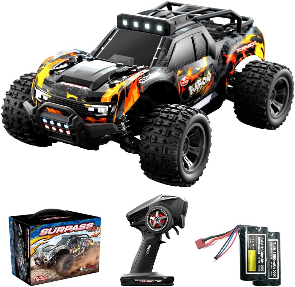 クリスマス・誕生日プレゼント向け 4WD 高速オフロードラジコンカー C8810(Bモデル) 電動 1/18サイズ 男の子用