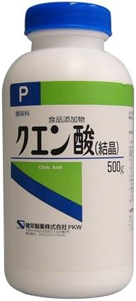 食品添加物 クエン酸 500g - 健栄製薬