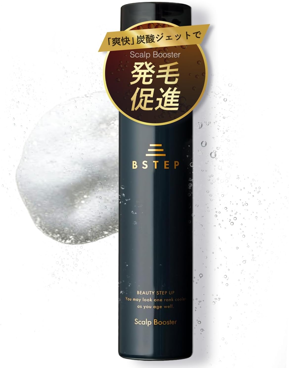 男性用育毛剤 ヘアトニック 炭酸泡 180g