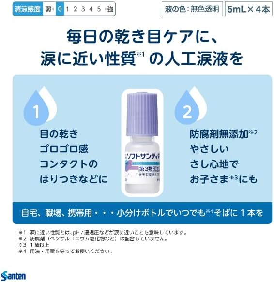 ソフトサンティア 5mL×4【第3類医薬品】