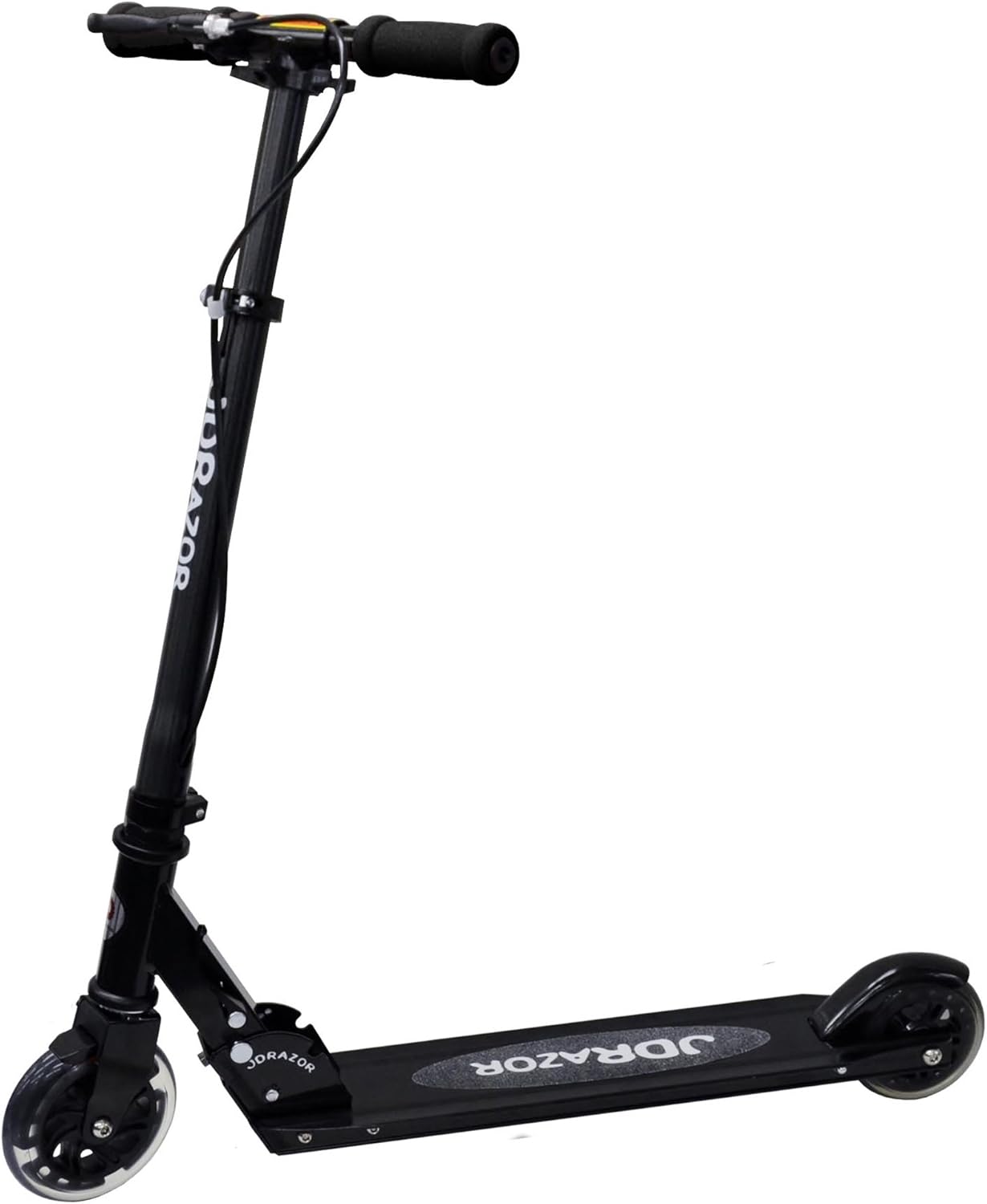 光るLEDホイール付き折り畳み式キックボード 高さ調整可能 大人・子供用 90kg耐荷重