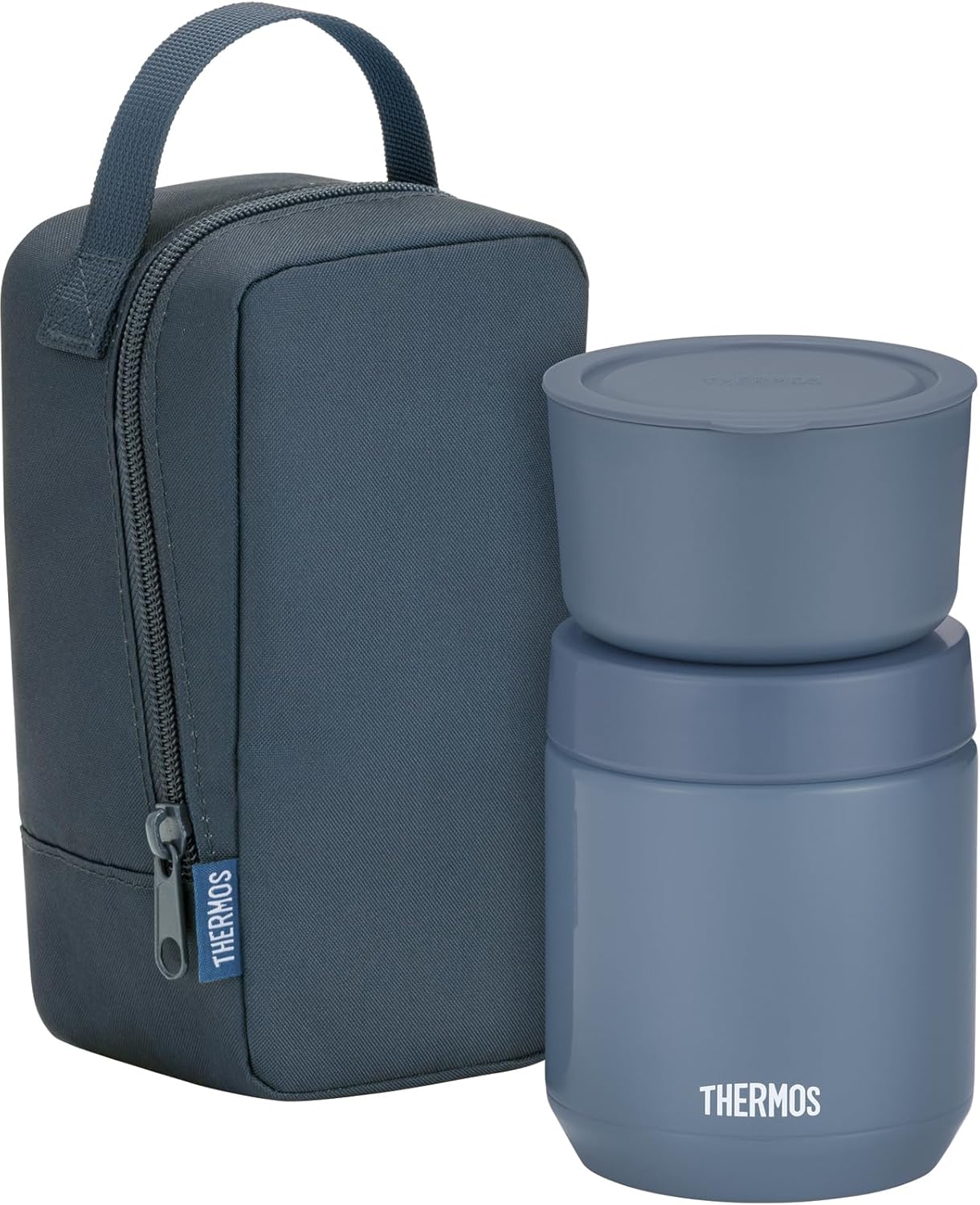 サーモス 真空断熱スープランチセット 300ml インディゴブルー 食洗機対応