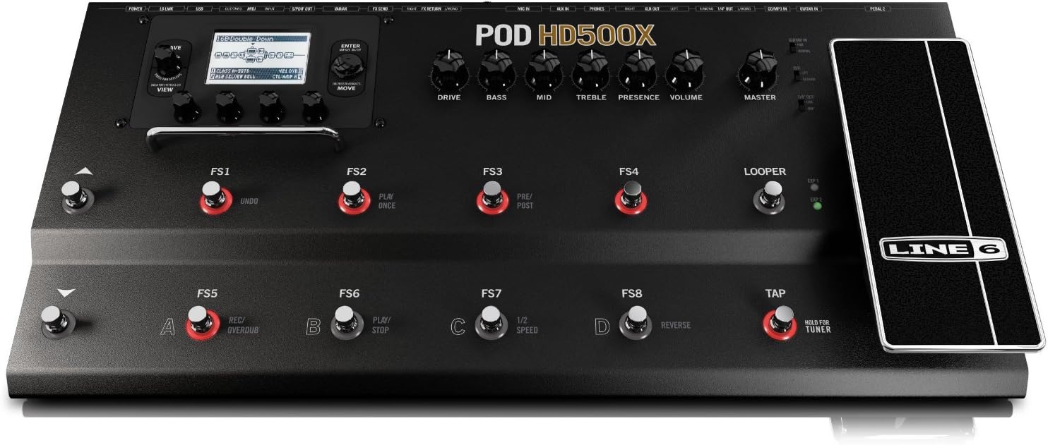 Line 6 POD HD500X マルチエフェクトプロセッサー