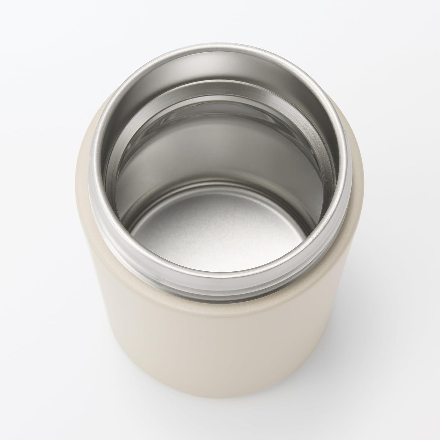保温保冷 スープジャー 430mL グレーベージュ【無印良品】