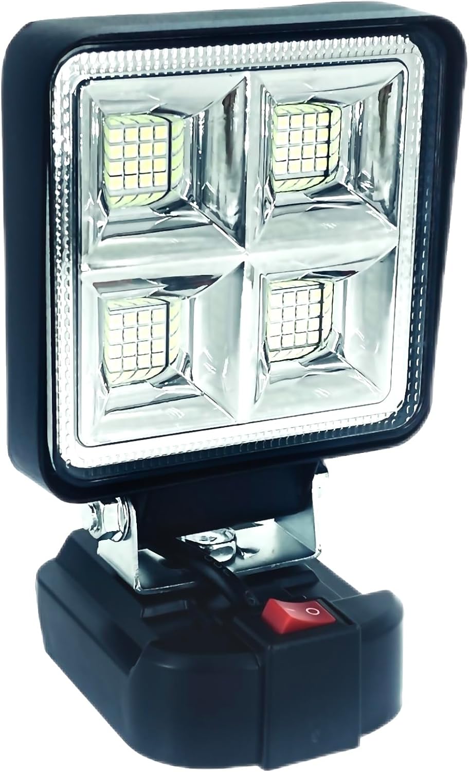マキタ互換 128W 超拡散 LEDワークライト フラッドライト 14.4V/18Vバッテリー対応