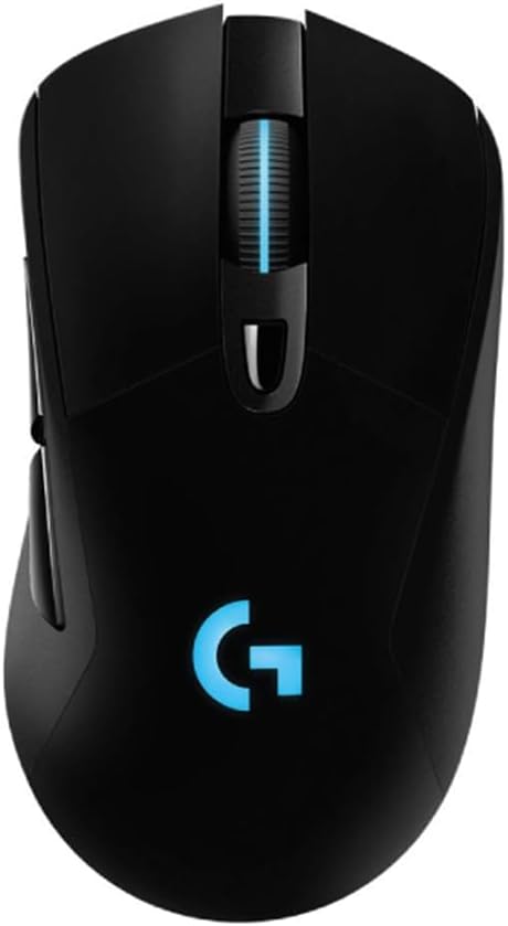ファイナルファンタジー XIV 推奨 Logicool G703h ワイヤレス ゲーミングマウス LIGHTSPEED HERO 25Kセンサー ブラック