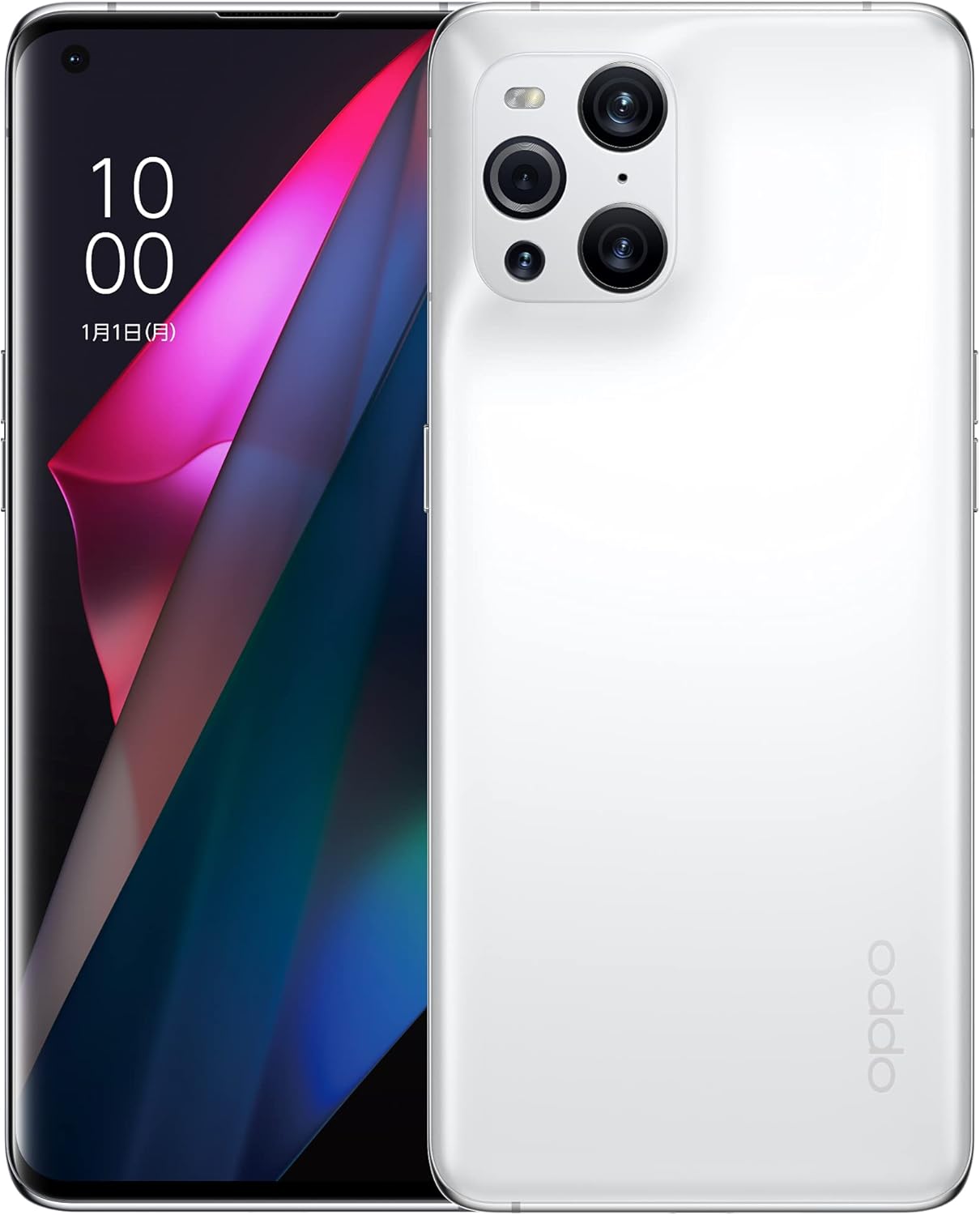 OPPO Find X3 Pro 5G SIMフリー ホワイト 高性能カメラ 急速充電 大容量バッテリー 防水防塵(IP68)