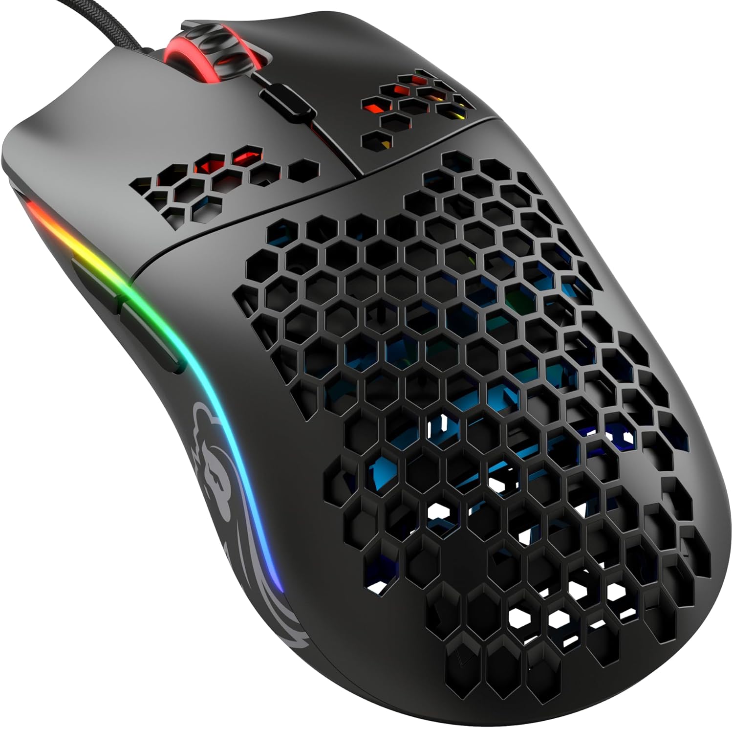 Glorious モデルO ゲーミングマウス 有線 軽量 (58g) RGB 6ボタン ハニカム 日本正規品