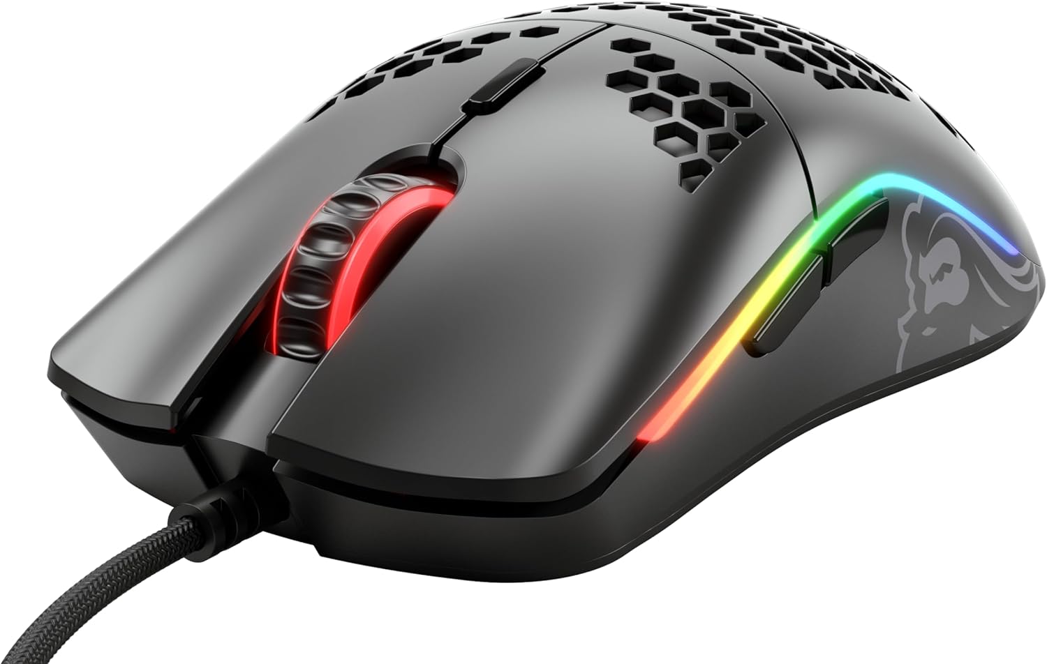 Glorious モデルO ゲーミングマウス 有線 軽量 (58g) RGB 6ボタン ハニカム 日本正規品