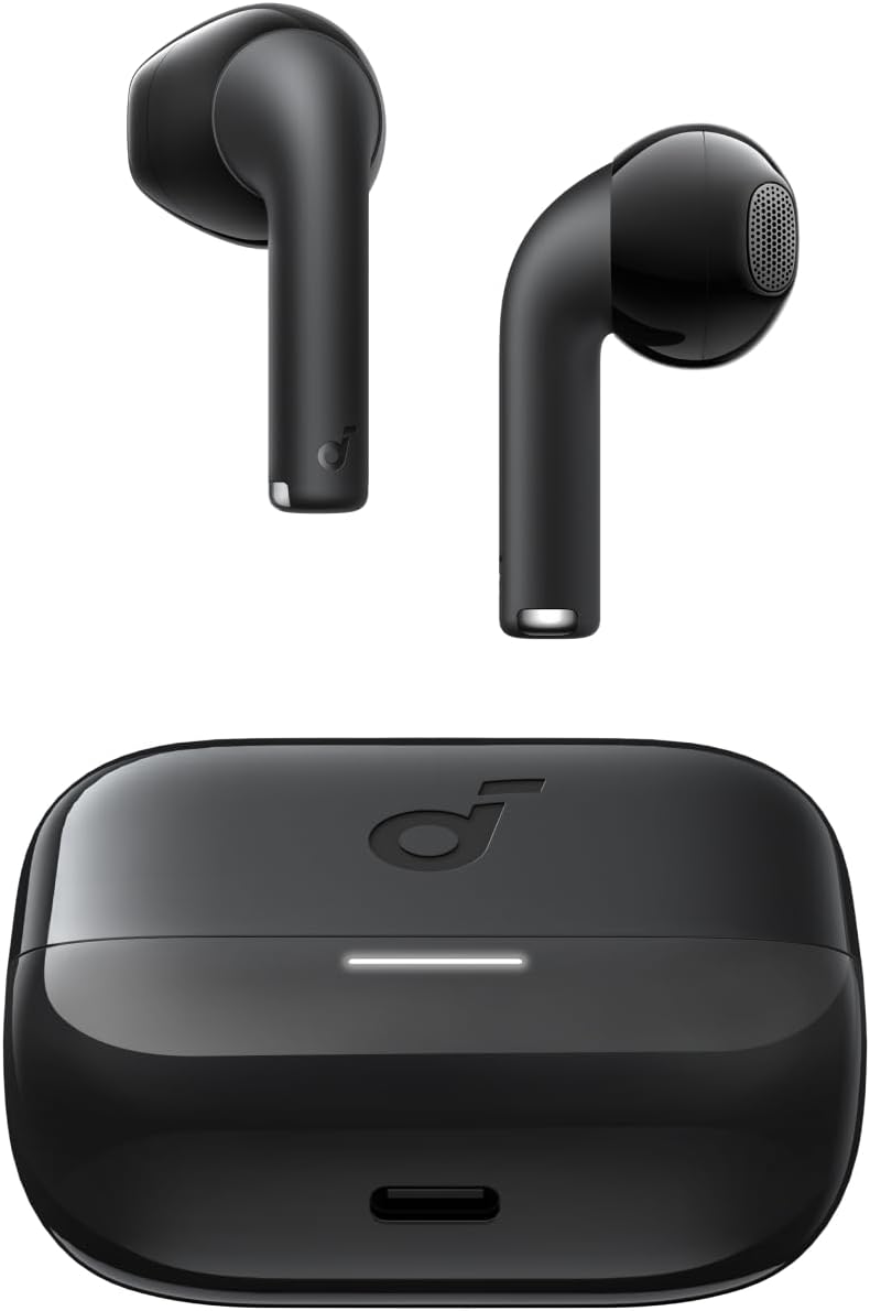 Anker Soundcore K20i ワイヤレスイヤホン ブラック【Bluetooth 5.3/IPX5防水/最大36時間再生】