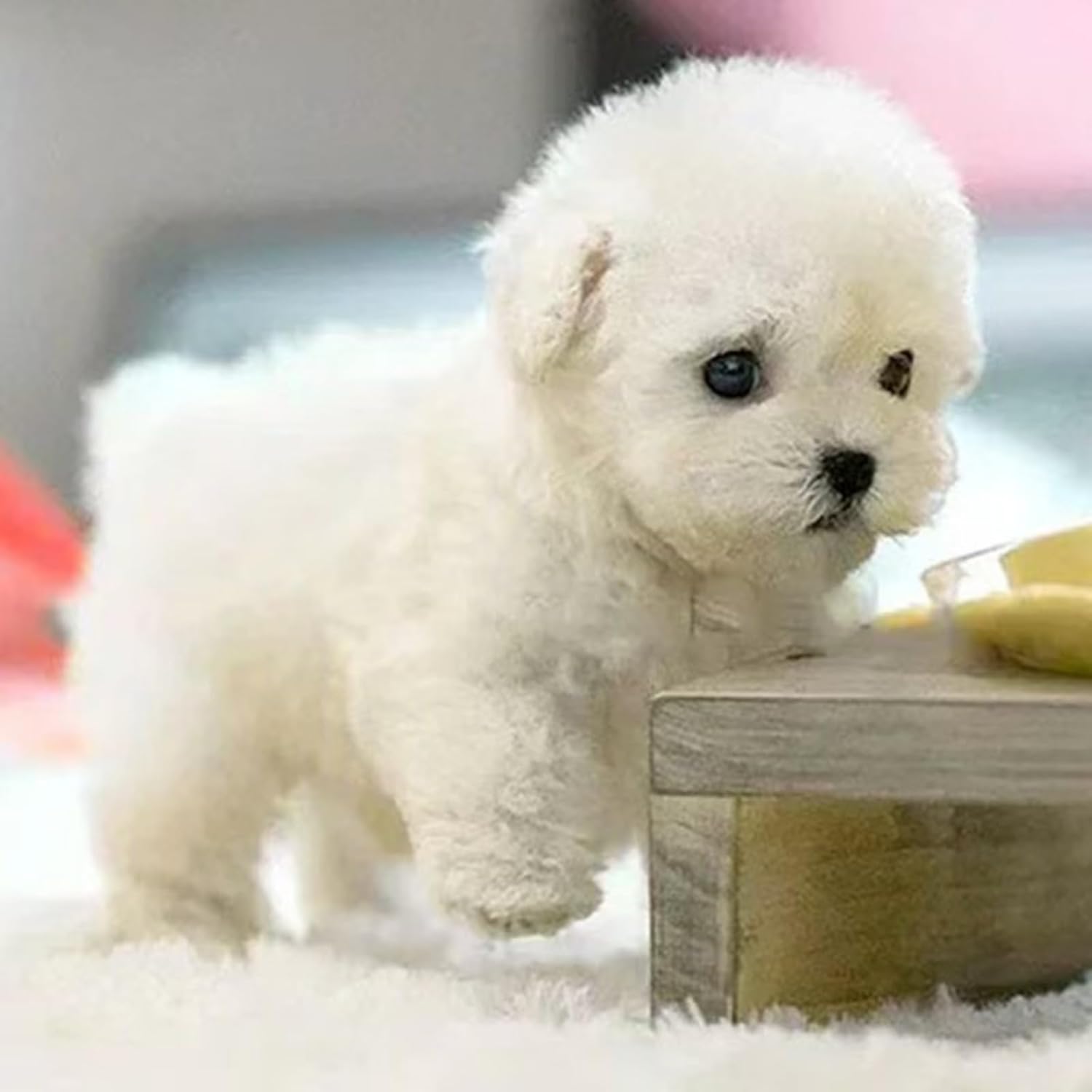 インタラクティブなAIロボット犬のおもちゃ - 教育的なソフトプラッシュぬいぐるみ（茶色）