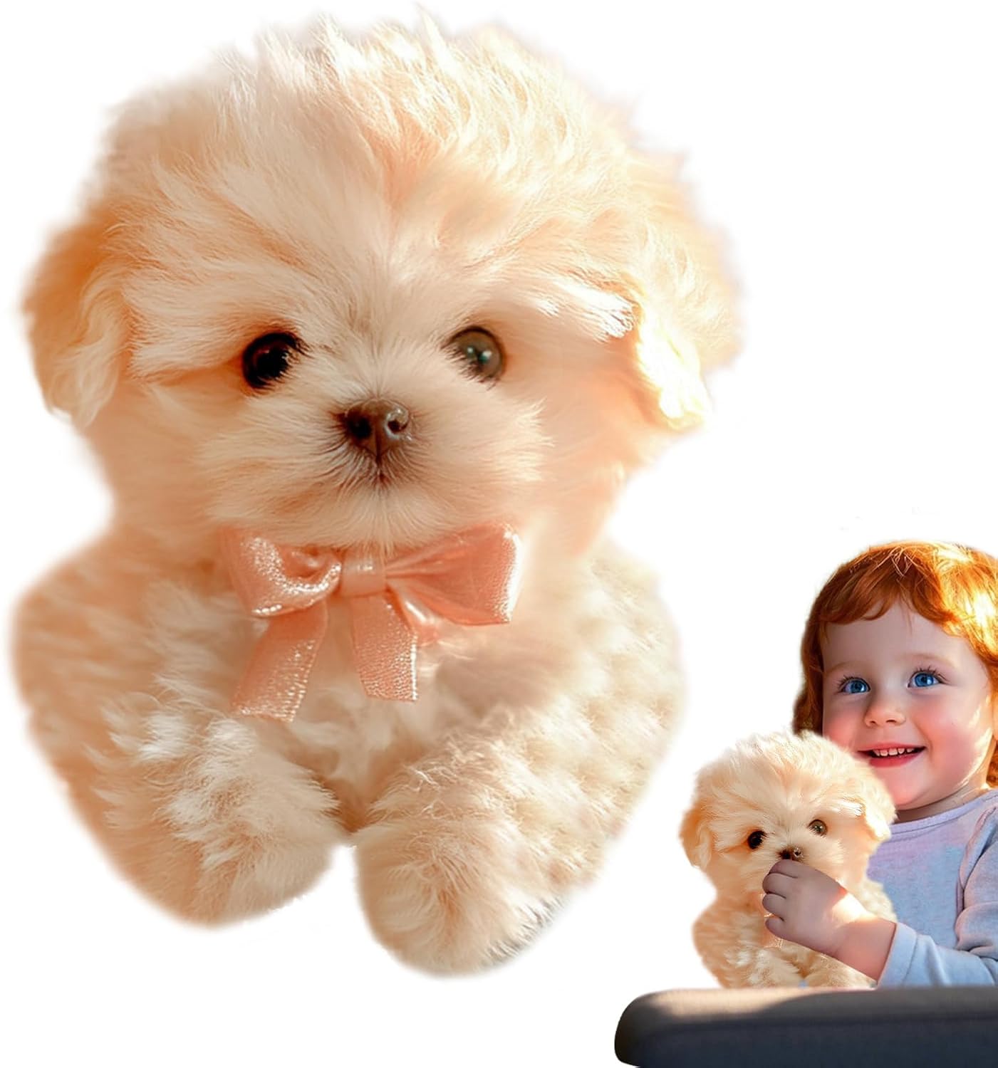 子供向けモフリンAIロボット犬 電動ぬいぐるみ