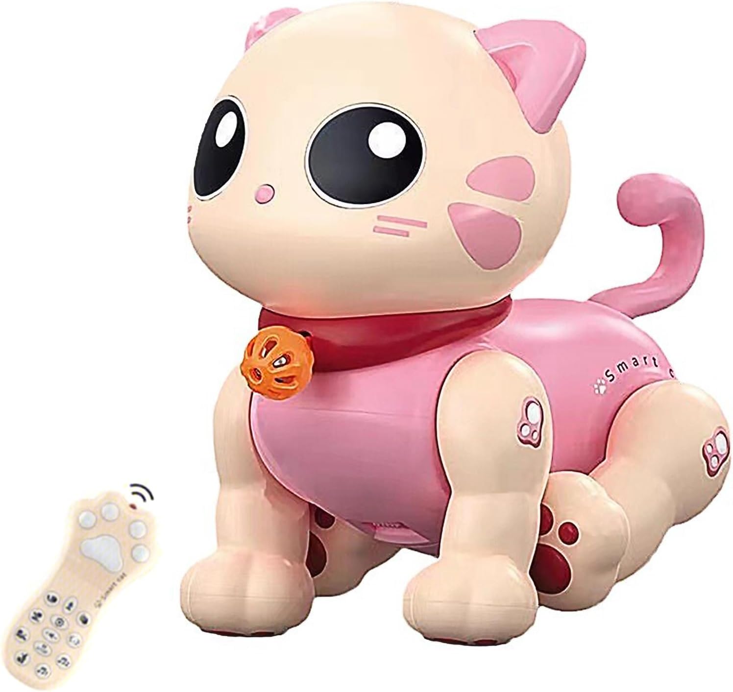 子ども向けプログラミング猫ロボットおもちゃ 音楽おしゃべり機能付き 誕生日・クリスマスプレゼント