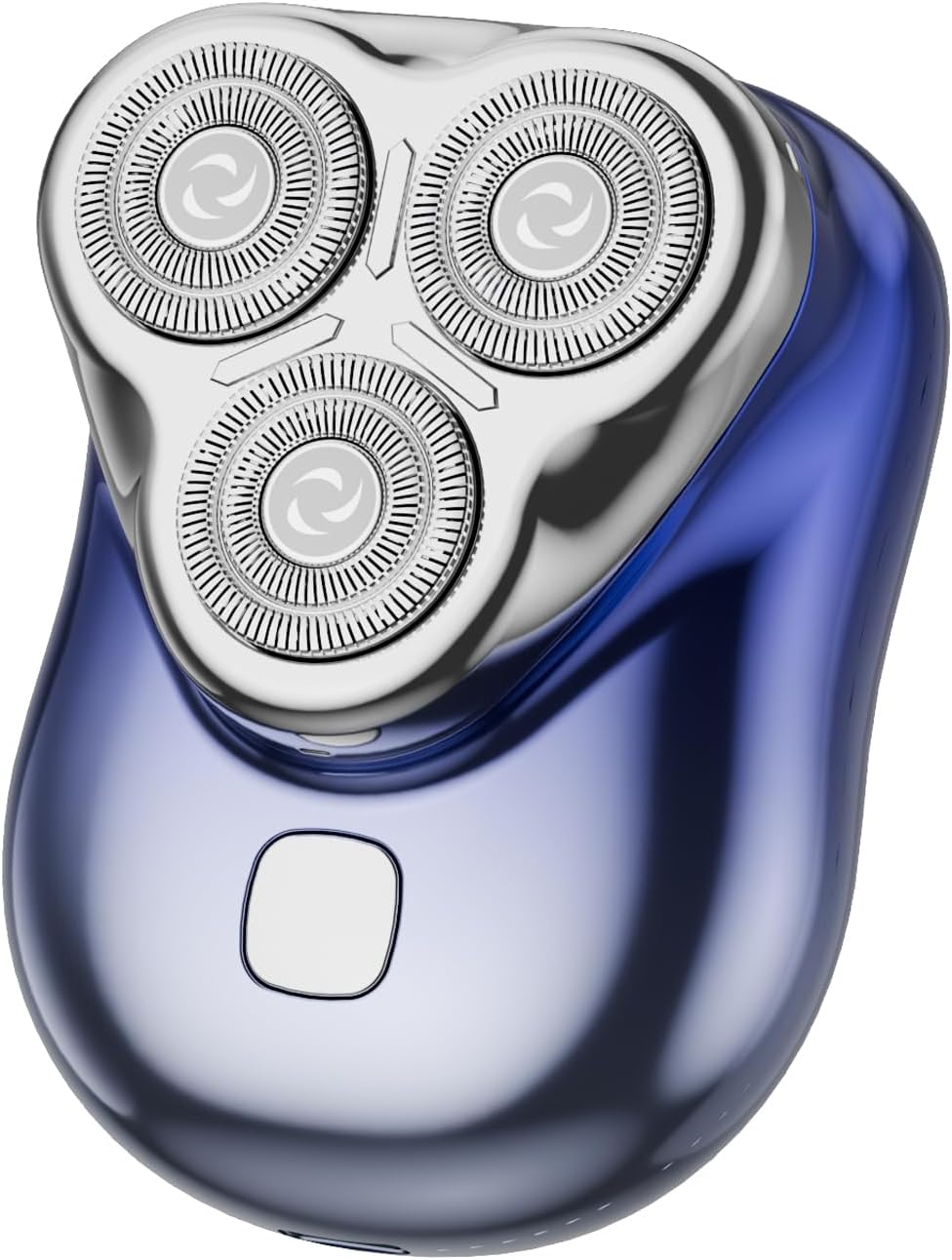 【父の日ギフト】浸透式電動シェーバー メンズ ポータブル 防水 Type-C充電 低騒音 (パープル)
