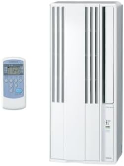 窓用エアコン コロナ リララ 冷房専用 4-7畳 リモコン付き CW-1625R(WS)